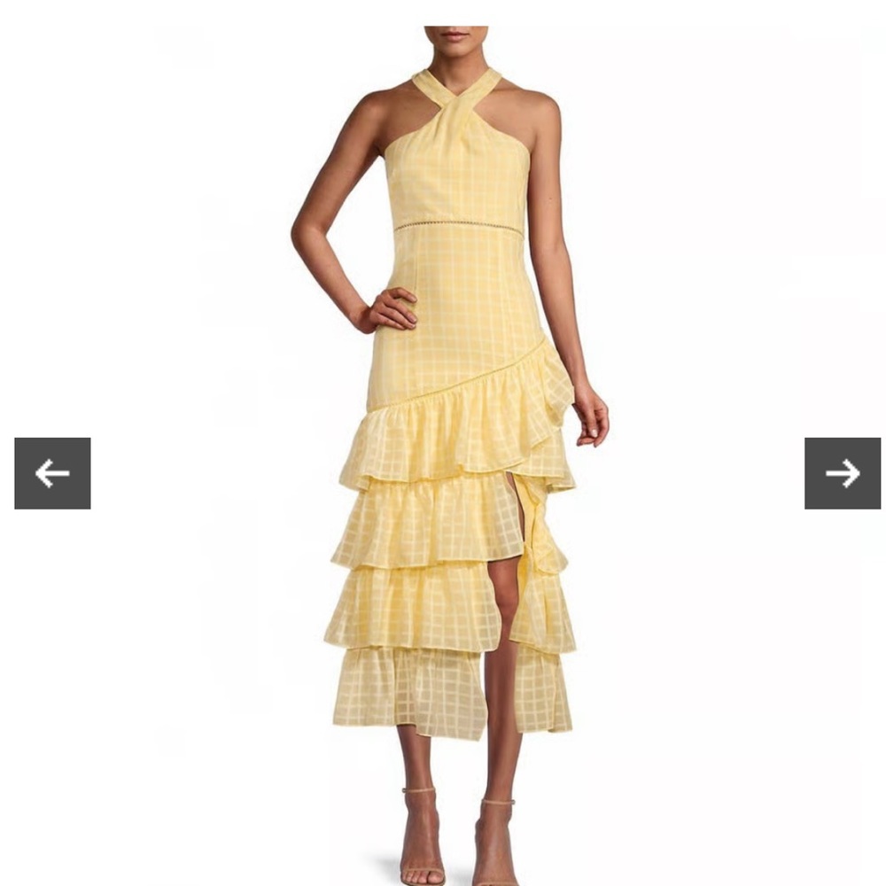 Likely Reni Dress - Yellow, size 6